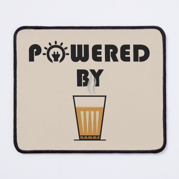 Item preview, Powered by tea designed and sold by Graphadora.