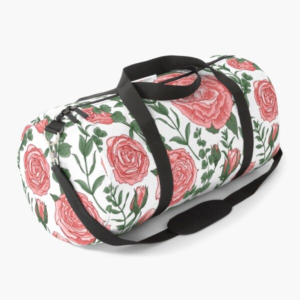 Item preview, Pink roses pattern. Flowers vector color drawing. Jasmine. Briar. Shrub roses and rose hips designed and sold by IrinaVaneeva.