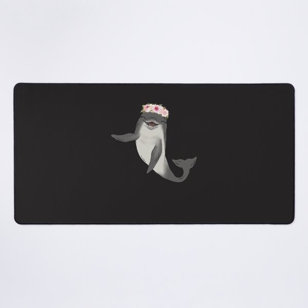 Item preview, Floral Crown Dolphin designed and sold by boggiozbstor.