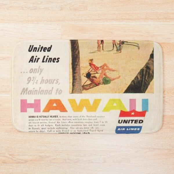 Item preview, 1953 United Airlines Hawaii Travel designed and sold by bikinihofie.