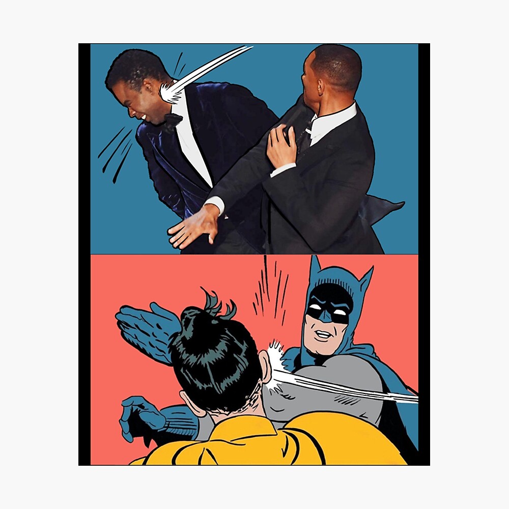 Póster «Will Smith le da una bofetada a Chris Rock Will Smith Punch Meme  Oscar Slap» de GunnarJettf | Redbubble