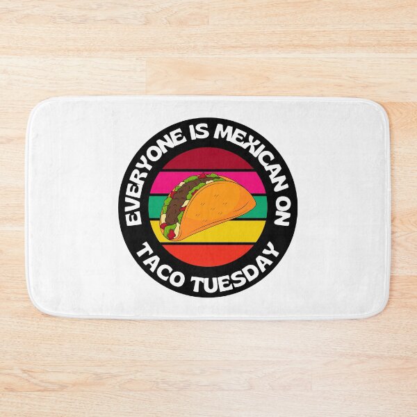 Item preview, Everyone Is Mexican On Taco Tuesday Retro Taco designed and sold by RGRamsey.