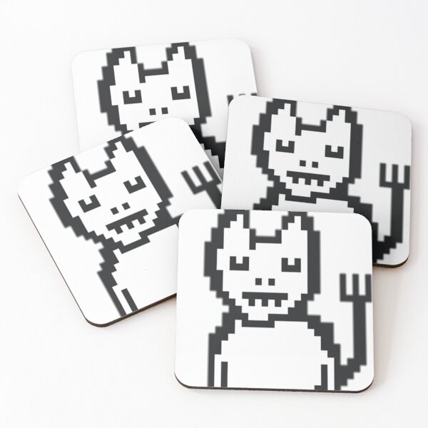 Item preview, Gloomy White Cat designed and sold by LuxeBuzz.