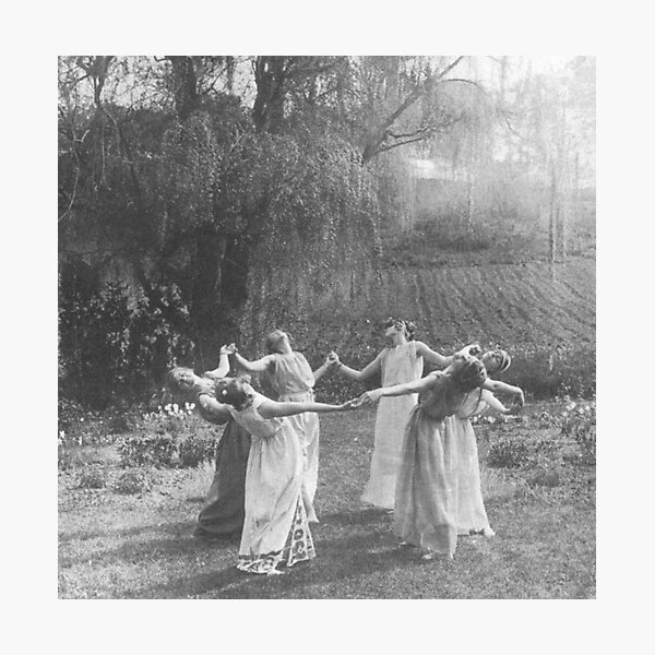Item preview, circle of witches vintage women poster designed and sold by shonnamaydena.