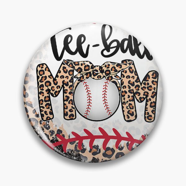 Item preview, Ball Mom Mothers Day Tee Teeball Mom Leopard Funny designed and sold by JonathanJeffrey.