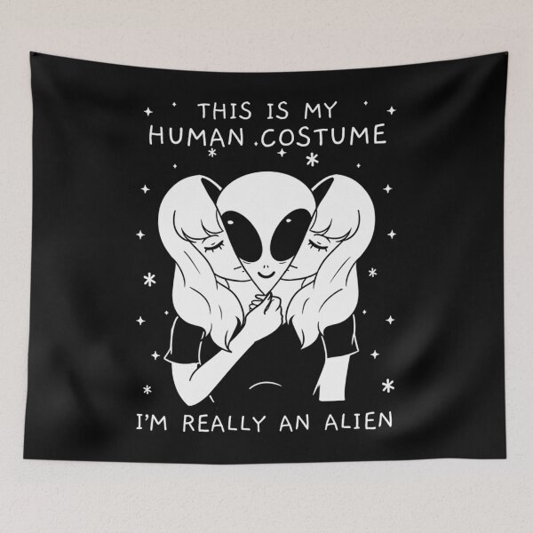 Item preview, This Is My Human Costume Im Really An Alien UFO designed and sold by hoangminhSHOP.