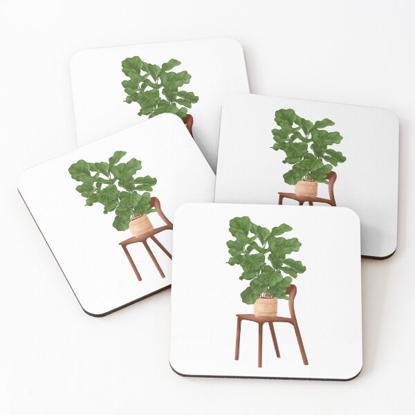 Item preview, Trendy Plant Art, Botanical illustration, Fiddle Leaf Fig 61 designed and sold by Ana Moguš.