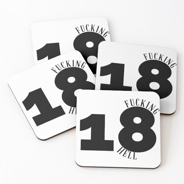 Item preview, 18th birthday anniversary, fucking hell 18 years designed and sold by Kritika 99.