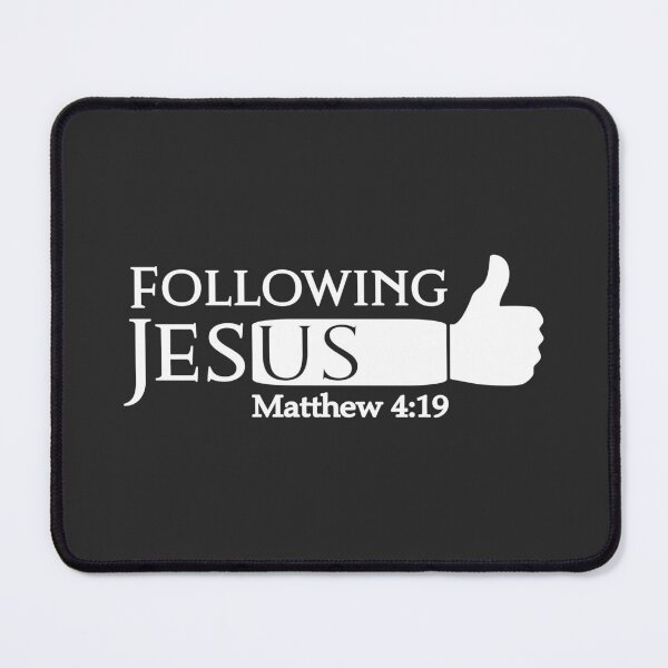 Item preview, Christian Design - Following Jesus - Matthew 4:19 designed and sold by simplydesignart.