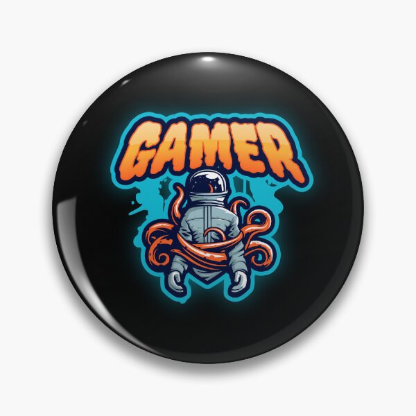 Item preview, Jugador con monstruo con casco de astronauta designed and sold by PRIVARSHU.