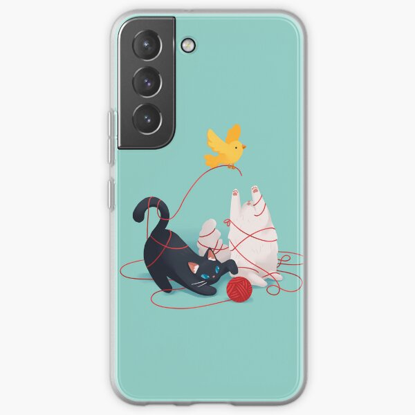 Kitty yarn playtime Samsung Galaxy Soft Case