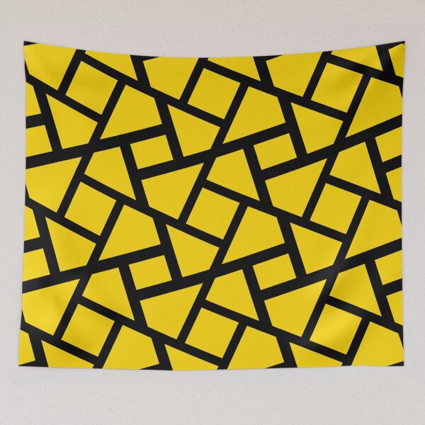 Item preview, Yellow Abstract Shapes  designed and sold by Palash Aesthetic Alley.
