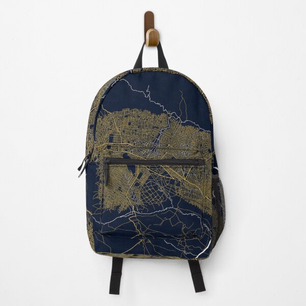 Item preview, Mbuji-Mayi City Map of DR Congo - Gold Art Deco designed and sold by deMAP.