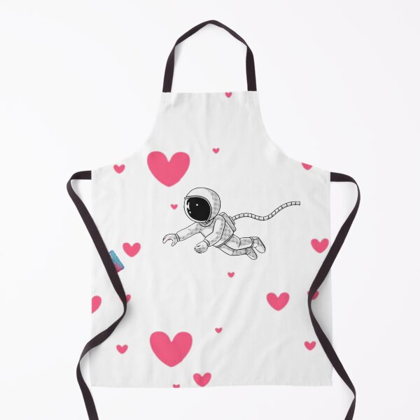 Item preview, a painted astronaut with a phone and hearts designed and sold by DanaIrik.