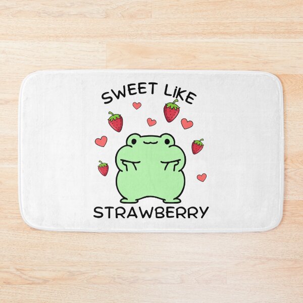 Item preview, Frog Aesthetic Funny Frog Pun Cottagecore Cottage Core Strawberry Frog designed and sold by CaitU.