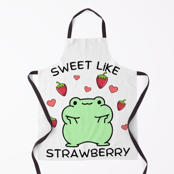 Item preview, Frog Aesthetic Funny Frog Pun Cottagecore Cottage Core Strawberry Frog designed and sold by CaitU.