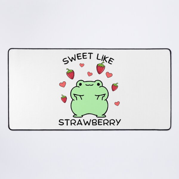Item preview, Frog Aesthetic Funny Frog Pun Cottagecore Cottage Core Strawberry Frog designed and sold by CaitU.