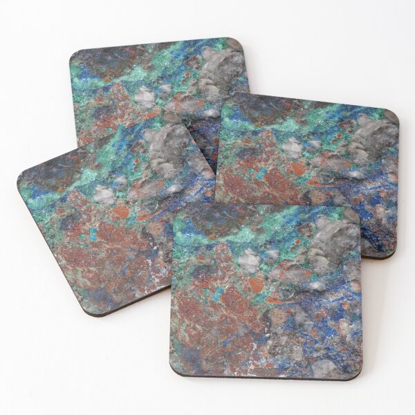Item preview, azurite malachite cuprite quartz stone designed and sold by jeannius.