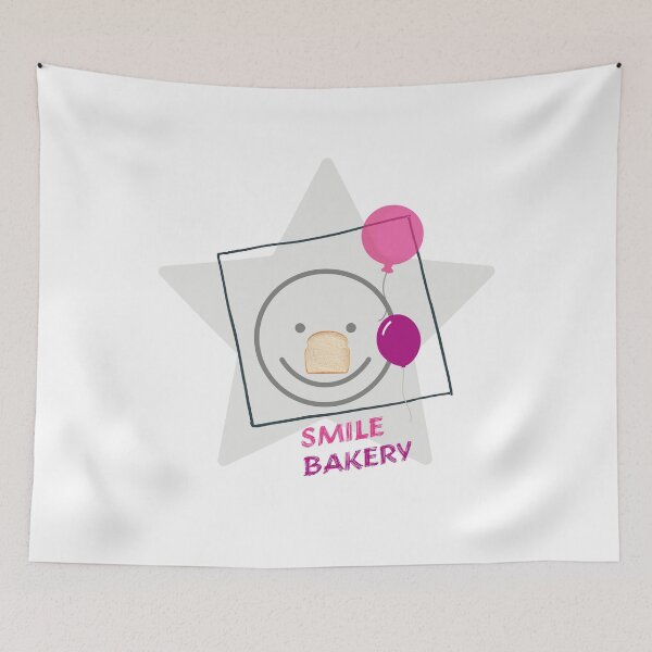 Item preview, smile bakery delicious bread designed and sold by atelierflaneur.