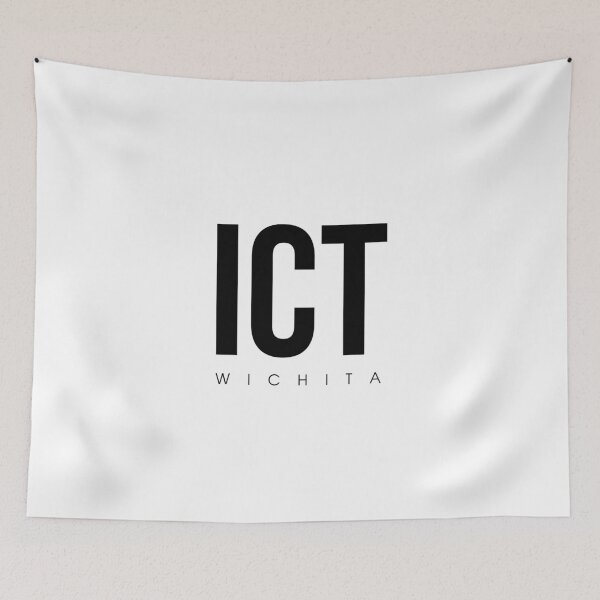 Item preview, ICT - Wichita Airport Code designed and sold by CartoCreative.