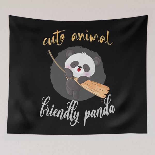 Item preview, Cute Animal Friendly Panda Classic . . . . . designed and sold by hadderyagutt.