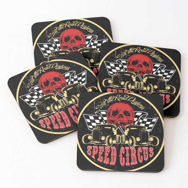Item preview, Speed Circus - Hit the Road Designs original art Sticker designed and sold by wygalorebaug.