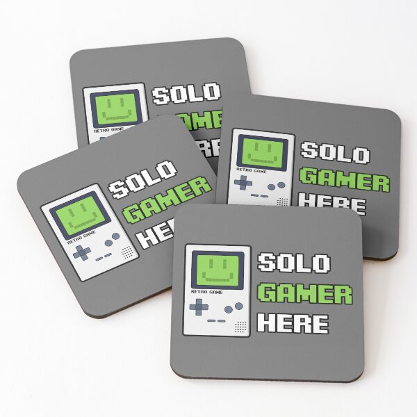 Item preview, Solo Gamer Here designed and sold by DynieKid.