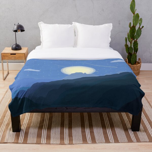 Item preview, Beautiful full moon night art designed and sold by Graphadora.