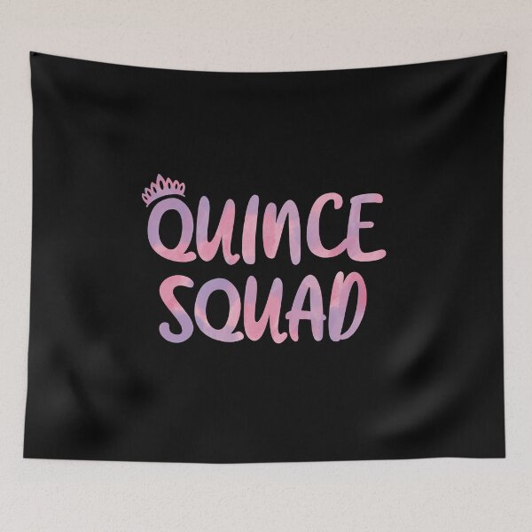Item preview, Quince Squad For Quinceanera Fifteen 15th Birthday Party Watercolor designed and sold by JokeGysen.