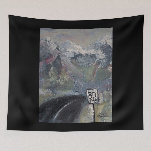 Item preview, SPEED LIMIT 80 - BUMMER(C2010) Canvas Print designed and sold by wygalorebaug.