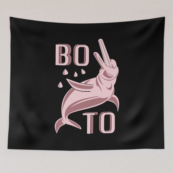 Item preview, Boto Pink Amazonas Dolphin #1981 designed and sold by TheAplus.