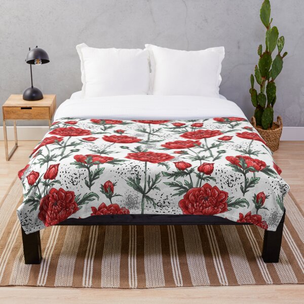 Item preview, Flowers Poppies. Sketch flowers vector line. designed and sold by IrinaVaneeva.