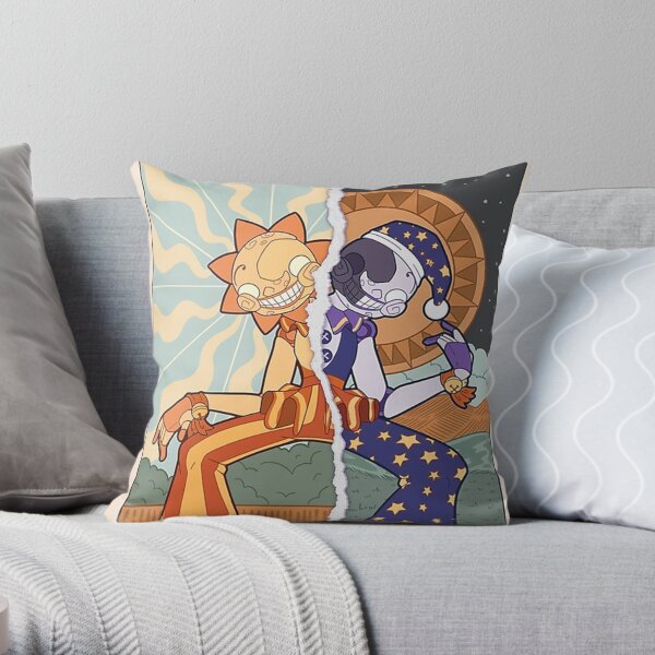 Sun and moon store pillow