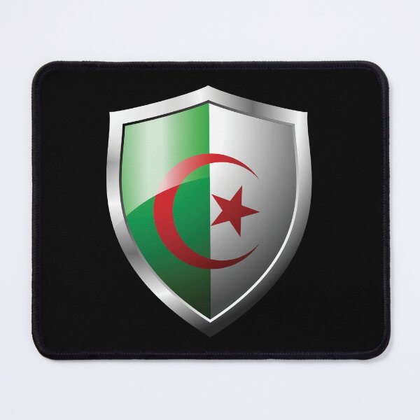 Item preview, Strong Algeria Flag Shield Country designed and sold by HelloFromAja.