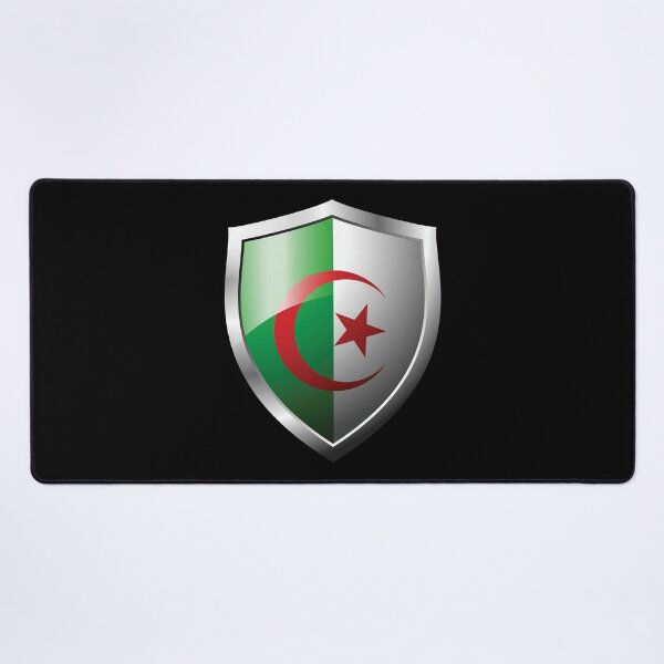 Item preview, Strong Algeria Flag Shield Country designed and sold by HelloFromAja.