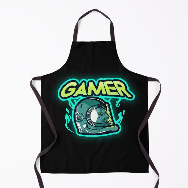 Item preview, Gamer with Spaceman Helmet designed and sold by PRIVARSHU.