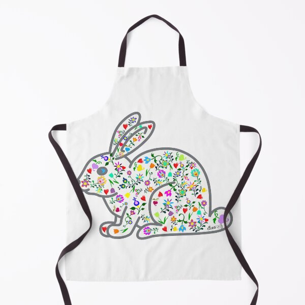 Item preview, Floral Bunny designed and sold by Intriguing Eclectives by Janelle K.