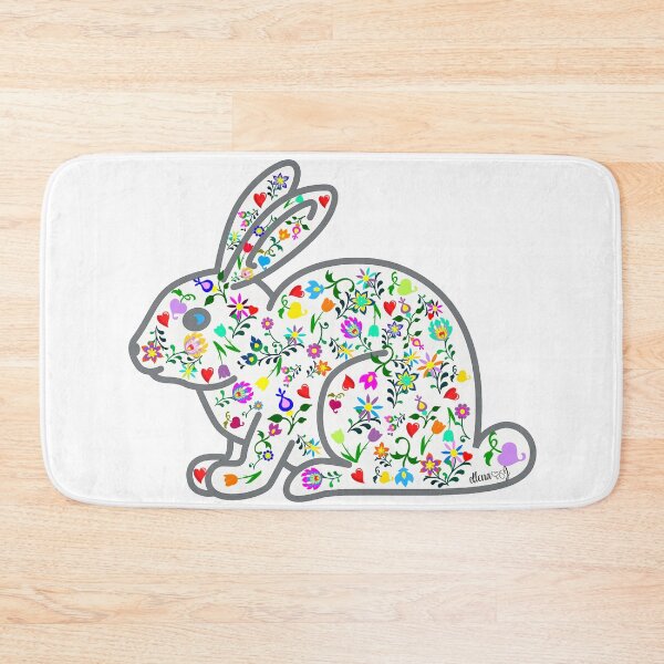 Item preview, Floral Bunny designed and sold by Intriguing Eclectives by Janelle  K.