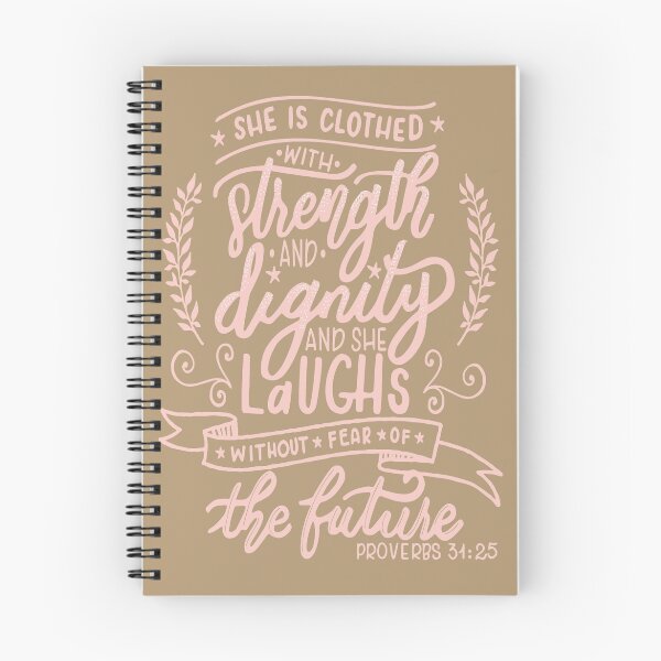Item preview, Strength and dignity - Proverbs 31 25 christian  women christianity faith  designed and sold by papillondesign.