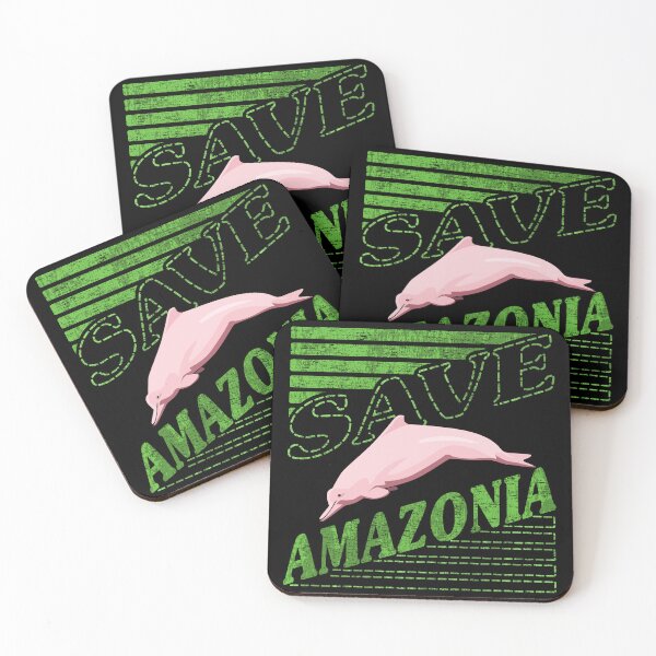 Item preview, Boto Pink Amazonas Dolphin Save Amazonia #1984 designed and sold by TheAplus.