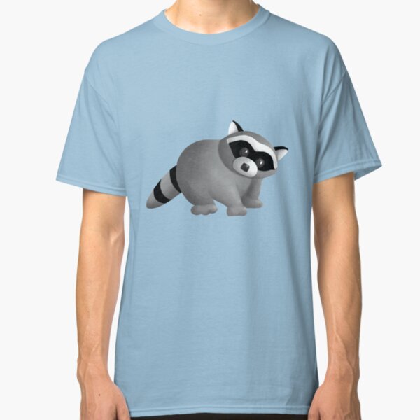 Curious Raccoon Classic T-Shirt