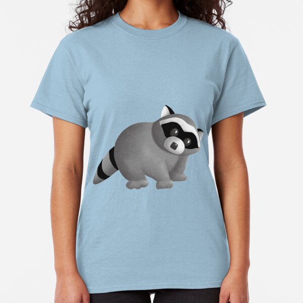 Curious Raccoon Classic T-Shirt