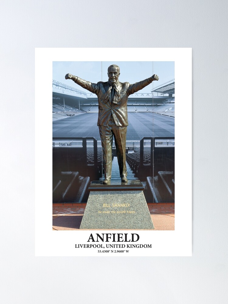 Thumbnail 2 of 3, Poster, Anfield designed and sold by cokemann.
