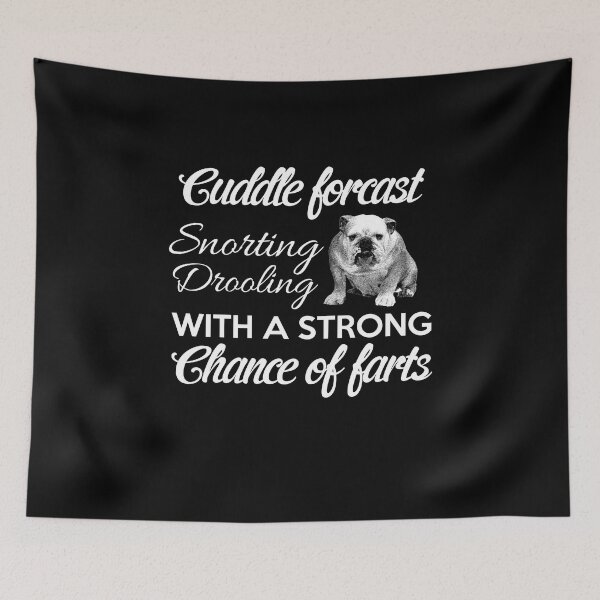 Item preview, Cuddle Forcast Snorting Drooling With A Strong Chance Of Farts – Pug Dog Lovers – Love Pet Gift designed and sold by CAMERONSTORE.