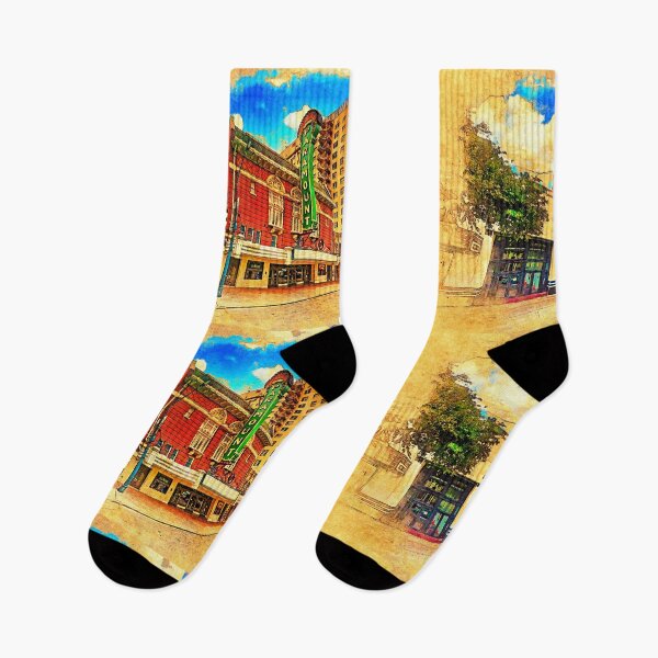 Item preview, The Paramount Theatre in Austin, Texas - digital painting designed and sold by NickoPrints.