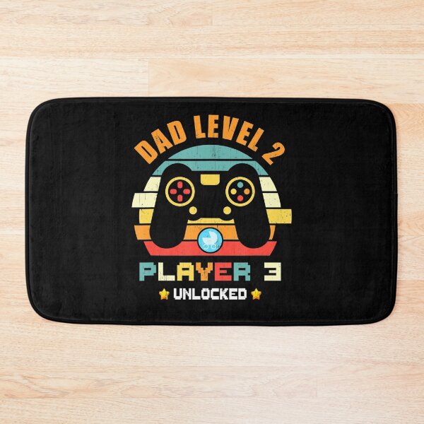 Item preview, Funny Gift Mens Dad Player Unlocked Funny Daddy Again Retro Gaming Cute Gifts designed and sold by MeganeKessler.