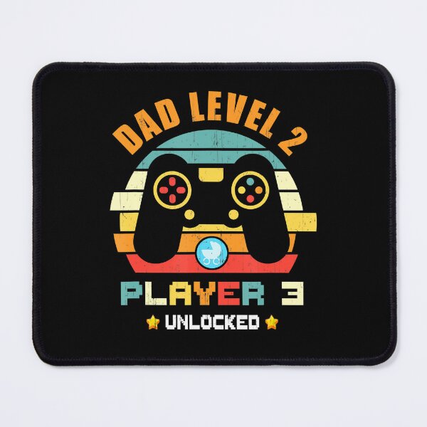 Item preview, Funny Gift Mens Dad Player Unlocked Funny Daddy Again Retro Gaming Cute Gifts designed and sold by MeganeKessler.