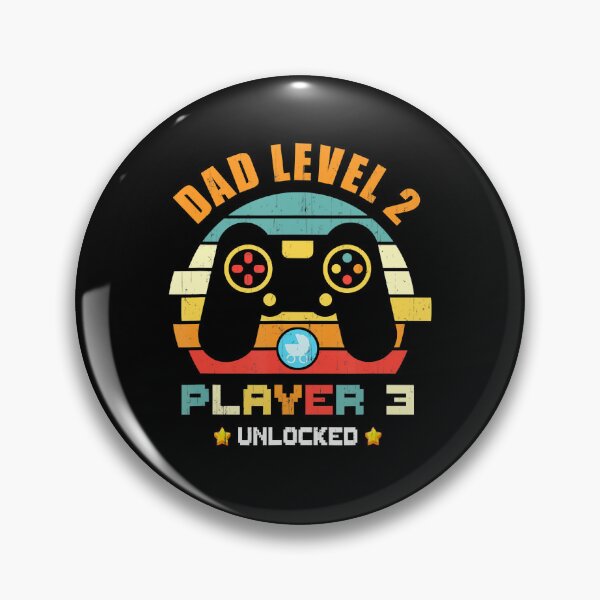 Item preview, Funny Gift Mens Dad Player Unlocked Funny Daddy Again Retro Gaming Cute Gifts designed and sold by MeganeKessler.