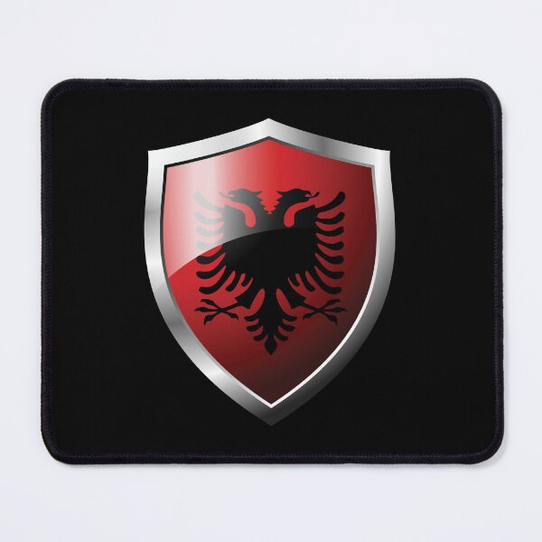 Item preview, Strong Albania Flag Shield Country designed and sold by HelloFromAja.