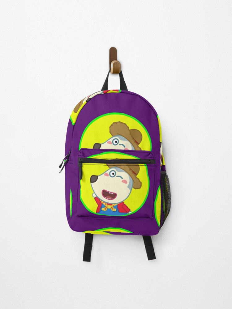 Wolfoo happy cartoon - Wolfoo Backpack for Sale by NANAKSTORE